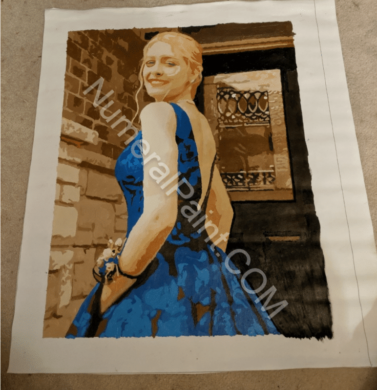 Custom Paint By Number - Make Your Own Photo with Frame - Painting By  Numbers