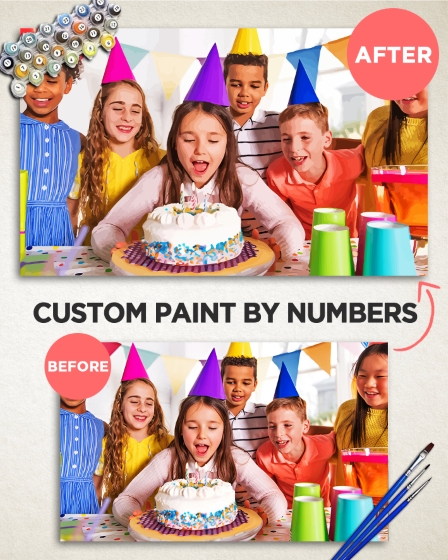 Personalized Paint By Numbers - Painting By Numbers