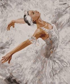 Ballet Artwork - DIY Paint By Numbers - Numeral Paint
