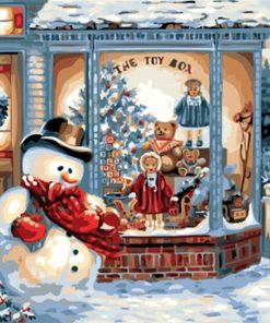 Christmas Paint by Numbers Acrylic Paint by Numbers Christmas Painting Kit Home Wall Decoration 16x20 Inch Santa Claus Paint by Numbers 