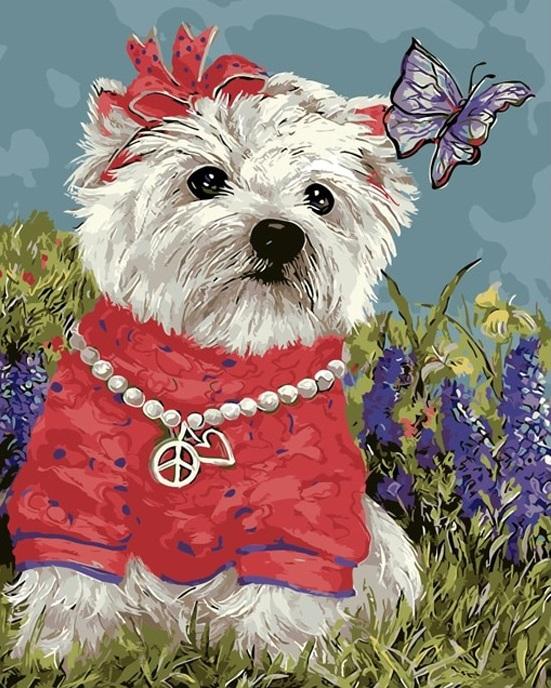 Dog Animals - DIY Paint By Numbers - Modern Paint