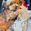customized dog painting