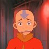 Sad Aang Avatar The Last Airbender Paint by numbers