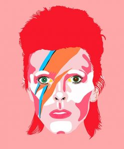David Bowie Paint by numbers