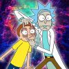 Crazy Rick and Morty Paint by numbers