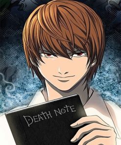 Light Yagami Death note adult paint by numbers