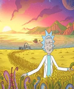 Rick And Morty Paint by numbers