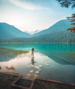 Canada Joffre Lakes paint by number