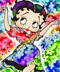Betty Boop Paint By Numbers