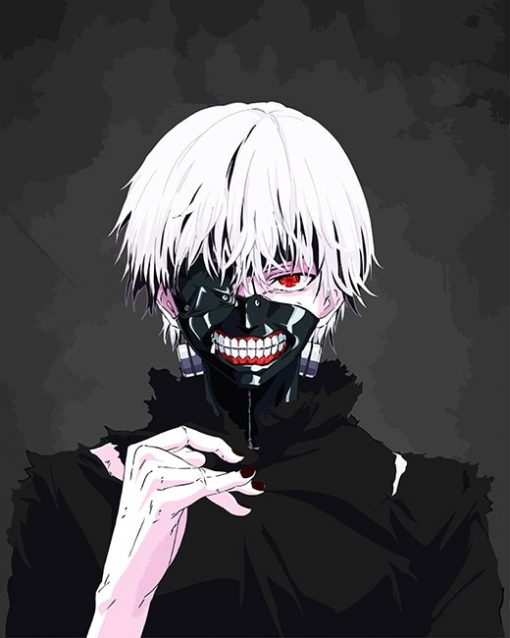 Kaneki Tokyo Ghoul NEW paint by number