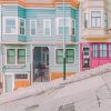 San Francisco Steep Streets paint by number