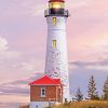Aesthetic Lighthouse paint by numbers