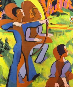 Ernst Ludwig Kirchner Archers paint by number