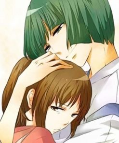 Chihiro And Haku In Love paint By Numbers