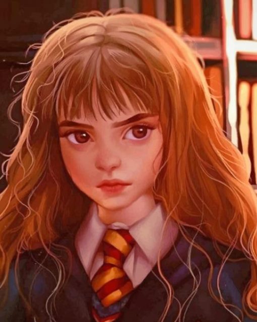 Hermione Granger paint By Numbers
