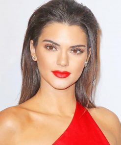 Kendall Jenner adult paint by numbers