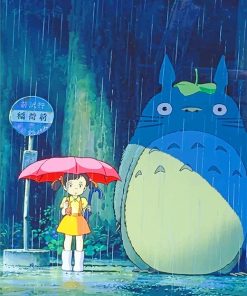 Mei Kusaka And Totoro Paint By Numbers