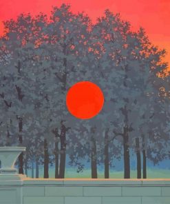 Rene Magritte The Banquet paint by number