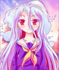 Shiro No Game No Life adult paint by numbers