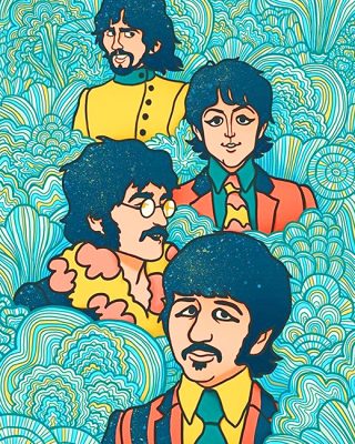 The Beatles Art - Paint By Number - Painting By Numbers