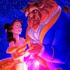 The beauty and the beast animation adult paint by numbers