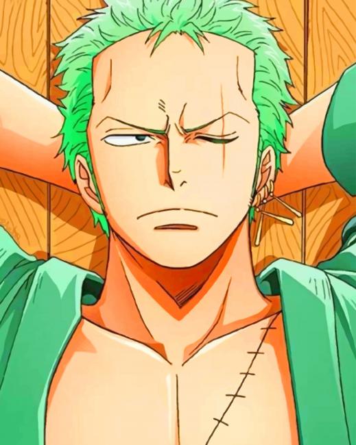One Piece Roronoa Zoro - Paint By Numbers - Painting By Numbers