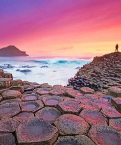 giants causeway Northern ireland adult paint by number