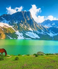 Kashmir Lakes Paint By Numbers