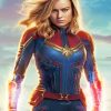 mcu captain marvel adult paint by numbers