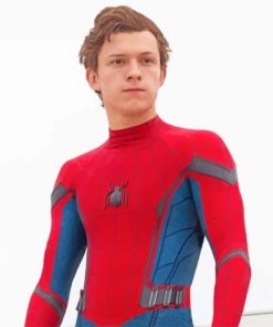 Spiderman Tom Holland Homecoming paint by number