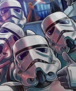 Animation Stormtroope paint by numbers