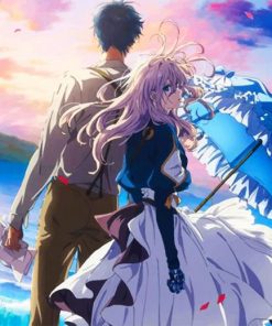 Violet Evergarden Animation paint by number