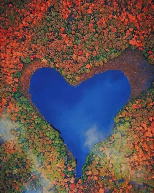 Heart Lake In Ontario paint by numbers