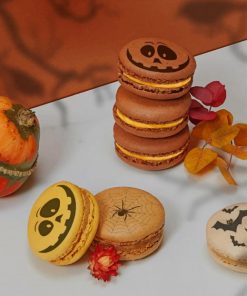 Halloween Macarons paint by numbers