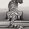Black And White Tiger paint by numbers