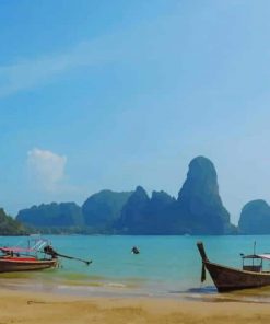 Cambodia Islands paint by numbers