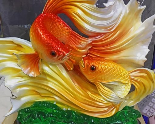 Koi Fish Charmpaint by numbers