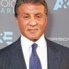 Actor Sylvester Stallone paint by numbers