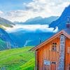 Cabin Refuge In Pitztal Austria Paint By Numbers