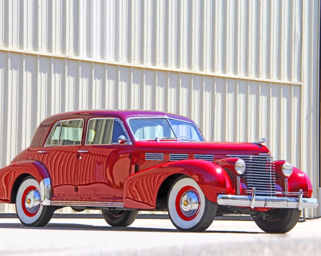 Cadillac Sixty Special 1938 Car paint by numbers