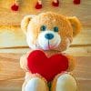 Christmas Teddy Bear Paint By Numbers