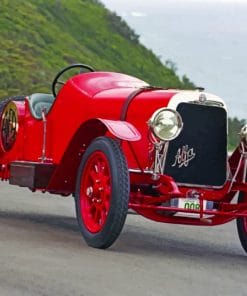 Classic Alfa Romeo G1 Car paint by numbers
