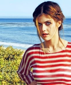 Alexandra Daddario Paint By Numbers