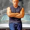 Dominic Toretto Character paint by numbers paint by numbers