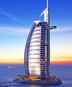 Dubai Tower Paint By Numbers