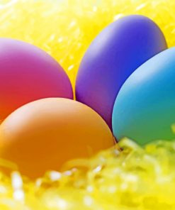 Easter Eggs For Celebration paint by numbers