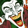 The Evil Smile Of Joker Paint By Numbers