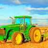 Farmlands Tractor paint by numbers
