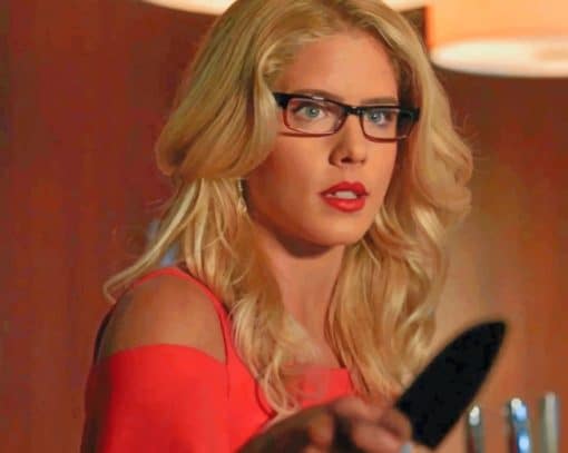 Felicity Smoak Character paint by numbers