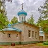 Finland Temples Church Of Orthodox Porvoo paint by numbers